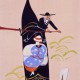 小川千甕 《西洋風俗新大津絵  ベニスのゴンドラ》 1914年