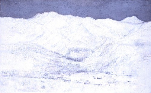 田村一男《雪国》 1980年