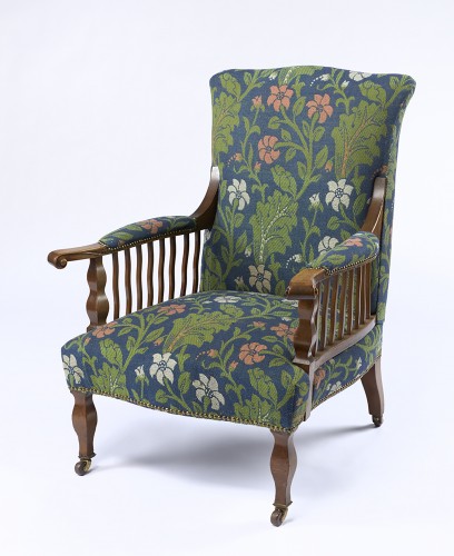 ジョージ・ワシントン・ジャック《サーヴィル肘掛け椅子》1890年頃　Photo ©Brain Trust Inc.